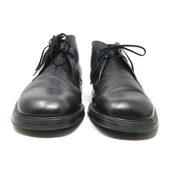 Salvatore Ferragamo Chukka Boots Size 11 2E Black main image 6